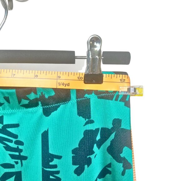 Med - EUC - Yitty by Fabletics Green/Black Lizzo Deep Sea Lizzouette Leggings - Picture 9 of 11